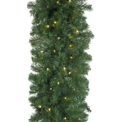 9' X 18" Deluxe Oregon Fir Garland, Lit -Twinkly Trees Shop g 918 dofl ww c