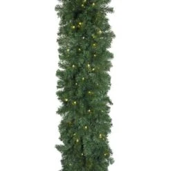 9' X 18" Deluxe Oregon Fir Garland, Lit -Twinkly Trees Shop g 918 dofl ww d