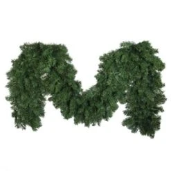 9' X 18" Deluxe Oregon Fir Garland, Unlit