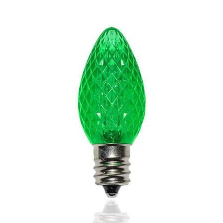 C7 SMD LED Retrofit Bulb - Twinkle - Green - Pro Christmas™ - Bag Of 25 1 C7 SMD LED Retrofit Bulb - Twinkle - Green - Pro Christmas™ - Bag Of 25