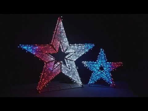 7' 3D LED Star - Twinkly Pro RGBW 3 7' 3D LED Star - Twinkly Pro RGBW - Image 3