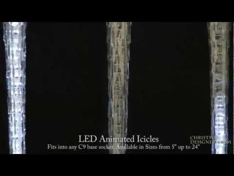24" LED Animated Icicle Drop 2 24" LED Animated Icicle Drop - Image 2