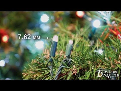 Twinkly Pro - RGBW Capsule - 250 Lights - 4" Spacing - Green Wire - Dual Line 6 Twinkly Pro - RGBW Capsule - 250 Lights - 4" Spacing - Green Wire - Dual Line - Image 6