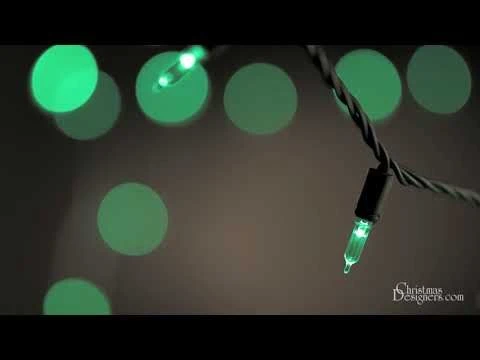 70 Light T5 Smooth Blue LED Christmas Lights 2 70 Light T5 Smooth Blue LED Christmas Lights - Image 2