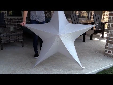 Foldable 3D Star - 54" - Metallic - 5 Colors Available 2 Foldable 3D Star - 54" - Metallic - 5 Colors Available - Image 2