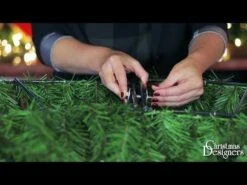 60" Unlit Decorated Wreath - DELUXE Colors Of The Holiday - Bow Option Available -Twinkly Trees Shop hqdefault 8 51