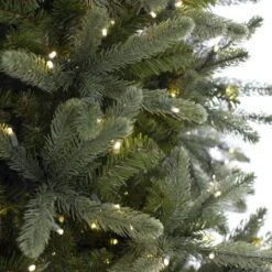 9' Indoor LED Norway Spruce Slimline Christmas Tree - Warm White -Twinkly Trees Shop img 0089