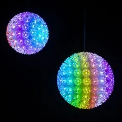 Pro Christmas™ 7.5" Sphere - 100L - RGB -Twinkly Trees Shop l 75sph rgb ip l 10sph rgb ip d