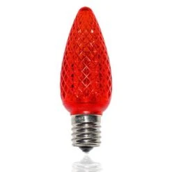 C9 SMD LED Retrofit Bulb - Red - Minleon V2 - Bag Of 25