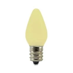 C7 SMD LED Retrofit Bulbs - Frosted Smooth - 2600K Warm White - Pro Christmas™ - Bag Of 25