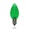 C7 SMD LED Retrofit Bulb - Green - Minleon - Bag Of 25