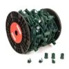 LITE-NETICS C9 Cord Green Wire - 12" Spacing - SPT-2 - 250'