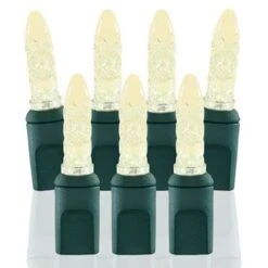70 Light M5 Warm White LED Christmas Lights
