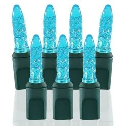 70 Light M5 Aqua LED Christmas Lights