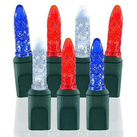 70 Light M5 Red/White/Blue LED Christmas Lights 1 70 Light M5 Red/White/Blue LED Christmas Lights