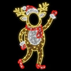 6' 2D LED Mama Deer - Photo Op Display