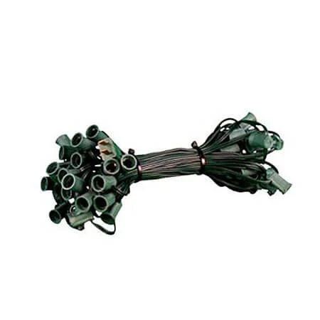 C9 Cord Green Wire 12" Spacing, 50', SPT-1 1 C9 Cord Green Wire 12" Spacing, 50', SPT-1