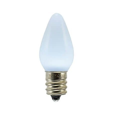 C7 SMD LED Retrofit Bulbs - Frosted Smooth - Cool White - Pro Christmas™ - Bag Of 25 1 C7 SMD LED Retrofit Bulbs - Frosted Smooth - Cool White - Pro Christmas™ - Bag Of 25