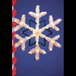 5' X 5' Star Snowflake
