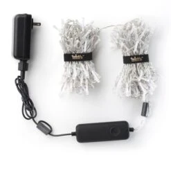 Twinkly RGBW - Curtain Lights - 210L, 4" Sp, Wifi - Transparent Wire -Twinkly Trees Shop rgb twkcur5mm 210 1