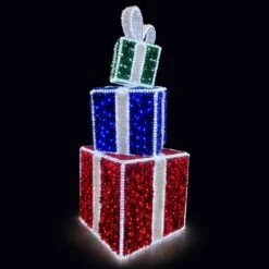 Tilted Stacked Packages