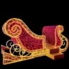 Santa's Ultra Luxe Garland Sleigh