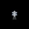 Standing Snowflake With Ornamentation 4'
