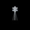 Standing Snowflake With Ornamentation 5'