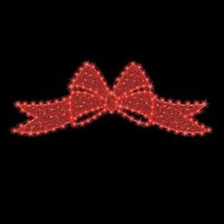 Center Mount Bow 9' W X 3' 3" T, 126 Bulbs, LED