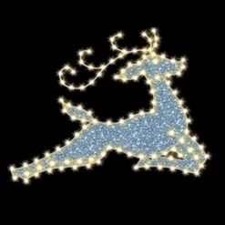 Flying Reindeer 7' 6" W X 5' 9" T, 147 Bulbs, LED