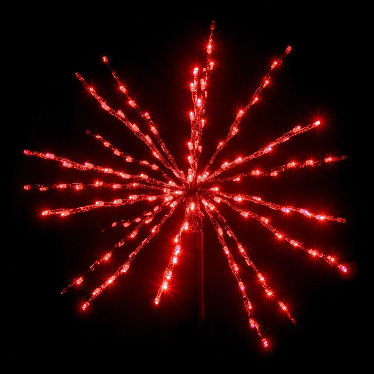 18" Red Twinkle Starburst - Red LED Lights 2 18" Red Twinkle Starburst - Red LED Lights - Image 2