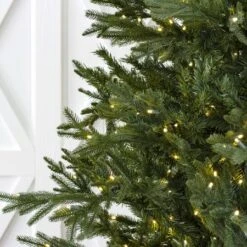 9' Indoor LED Mixed Foxtail Pine Christmas Tree - Warm White -Twinkly Trees Shop t it 9 1218 ww 2