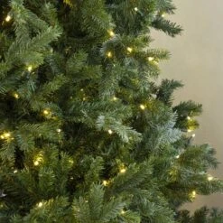 9' Indoor LED Sacred Fir Christmas Tree - Warm White -Twinkly Trees Shop t it 9 1223 ww 2 crop