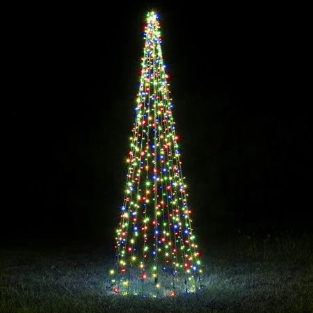 12' Standard Tree Of Lights - Multi 1 12' Standard Tree Of Lights - Multi