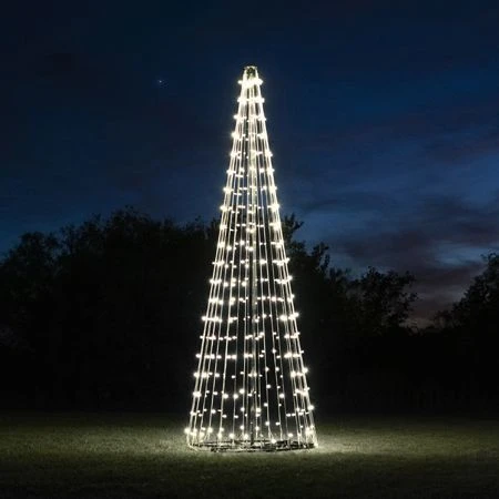 30' Commercial Tree Of Lights With LED Retrofit Bulbs - Cool White 1 30' Commercial Tree Of Lights With LED Retrofit Bulbs - Cool White