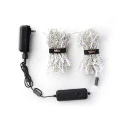 Twinkly RGBW - Icicle Lights - 190L, 4" Sp, Wifi - Transparent Wire -Twinkly Trees Shop twi190stp tus top