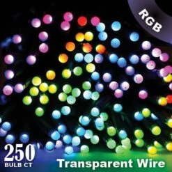 Twinkly Pro - RGB Capsule - 250 Lights - 4" Spacing - Transparent Wire - Single Line -Twinkly Trees Shop twinkly web 2020 1357 1