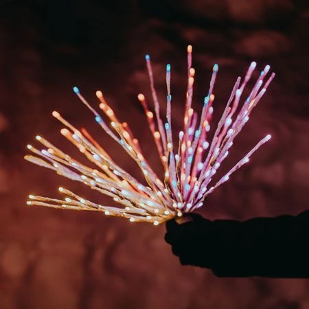 Twinkly RGB Spritzer Starburst - 200L, 2.25" Sp, Wifi - White Wire, Gen II 2 Twinkly RGB Spritzer Starburst - 200L, 2.25" Sp, Wifi - White Wire, Gen II - Image 2