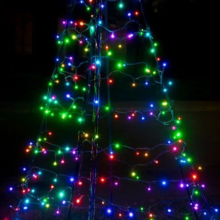 6.5' Twinkly Light Tree RGBW, 300L, Pole Included, Wifi 4 6.5' Twinkly Light Tree RGBW, 300L, Pole Included, Wifi - Image 4