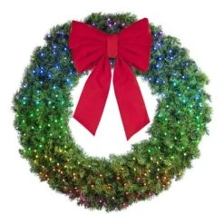 60" Twinkly Pro RGBW Deluxe Oregon Fir Wreath - Bow Option Available 8 60" Twinkly Pro RGBW Deluxe Oregon Fir Wreath - Bow Option Available -Twinkly Trees Shop w 48 dofl 6 twkprgbw b vb 18 r 2