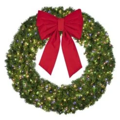 60" Lit Multi Deluxe Oregon Fir Wreath - Bow Option Available 7 60" Lit Multi Deluxe Oregon Fir Wreath - Bow Option Available -Twinkly Trees Shop w 60 dofl 6 m b vb 24 r