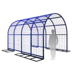 28' Walk Through Tunnel - LED - Blue