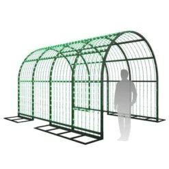 4' Walk Through Tunnel - LED - Green