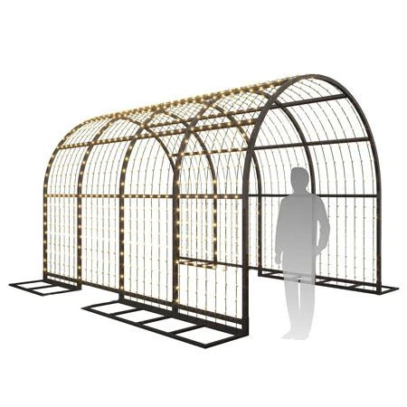 20' Walk Through Tunnel - LED - Warm White 1 20' Walk Through Tunnel - LED - Warm White